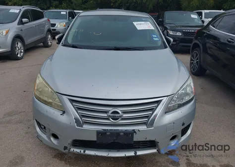 2013 Nissan Sentra Sv from USA, damaged, VIN 3N1AB7APXDL687230